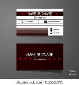 Business card design