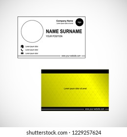 Business card design