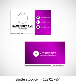 Business card design