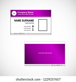 Business card design