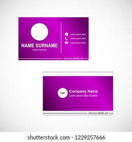 Business card design