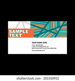business card design