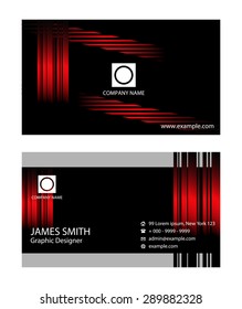 Business card design

