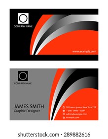 Business card design
