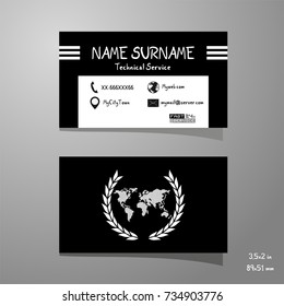 Business card design
