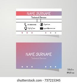 Business card design