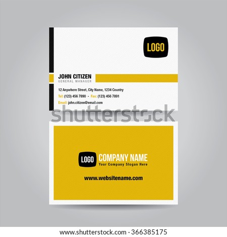 Business Card Design.