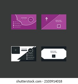 Business card design in adobe illustrator.