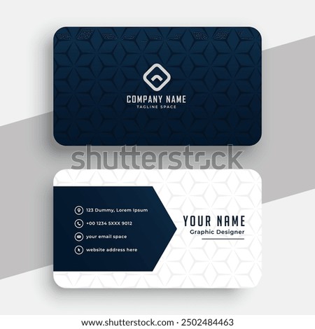 Business card design adobe illustrator