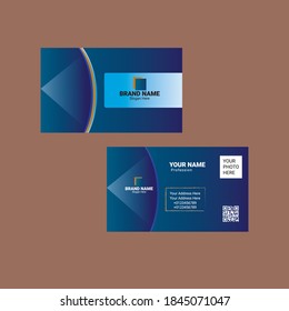Visitenkarte Design alle Vektorformen und Texte