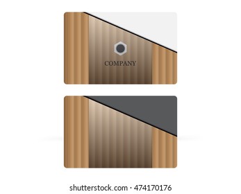 business card design boards vector