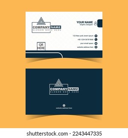 Business card design for commercial use.