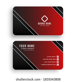 business card design for company job