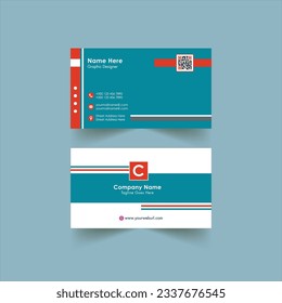 Diseño de tarjeta de visita Idea creativa