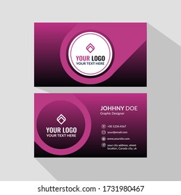 Business card design creative template 