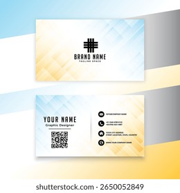 business card design front and back