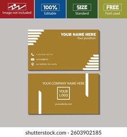 Business Card Design Fully Editable by illustrator, Corporate and personal