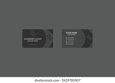 business card design in illustrator 