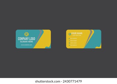 business card design in illustrator 