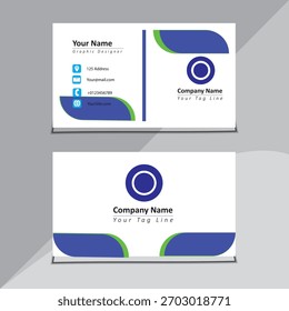 Visitenkartendesign-Illustrator, Vektormodus