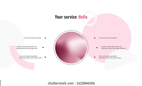 
Business card design. Information Report