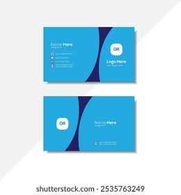 Business card design and layout