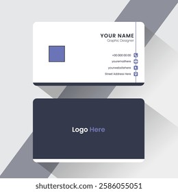 Business card design Layout, Professional visiting card template, business card design template