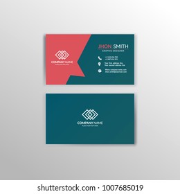 business card design layout template