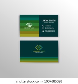 business card design layout template