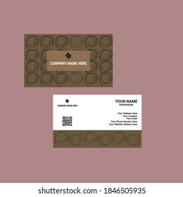 Business card design own concept creative design