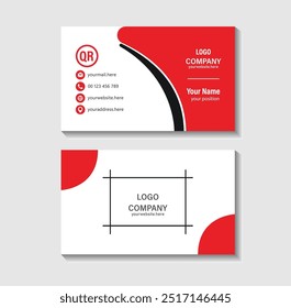 business card design, red business card design
professional business card