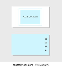 Business card design. Business schedule. Business card for business. Color abstraction. Vector illustration