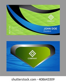 Business Card design set
