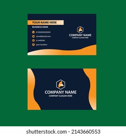Business card design in simple