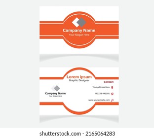 Business Card Design Stationary Design 