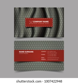 Business Card Design Template. 