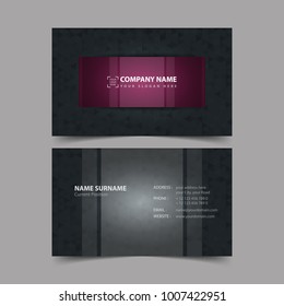Business Card Design Template. 
