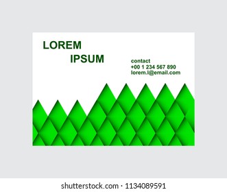 Business card Design Template.