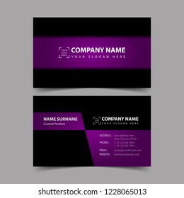 Business Card Design Template. 
