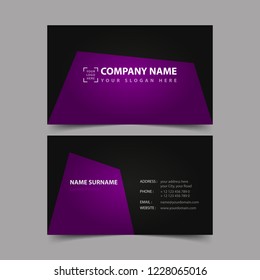 Business Card Design Template. 
