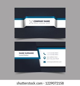 Business Card Design Template. 