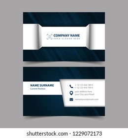 Business Card Design Template. 