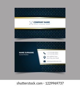 Business Card Design Template. 