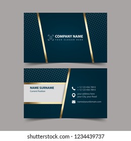 Business Card Design Template. 