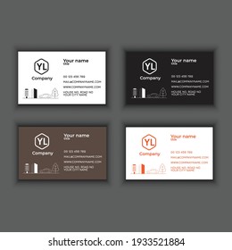 Business card design business card template 