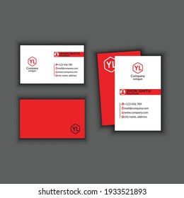 Business card design business card template 
