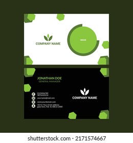 Business Card Design Template, Business Card Design