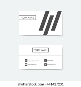 business card design template