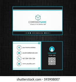 Business card design template