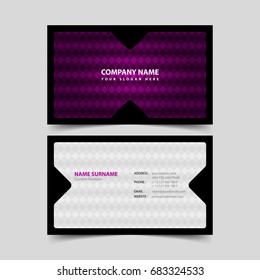 Business Card Design Template. 